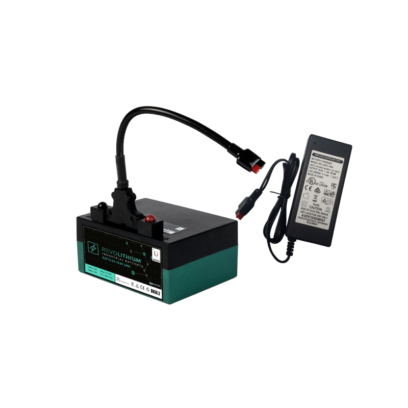 Batteria auto REVOLITHIUM RLGT12 24 12. KWH 307.2 LITIO 12.8V 24Ah